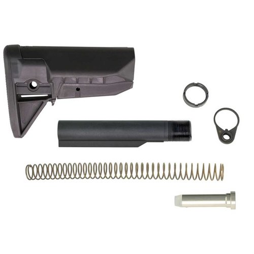 Der BCMGunfighter Mod 0 SOPMOD Stock bietet eine verbesserte Wangenauflage, schnelles Verstellen, zwei Sling-Montageoptionen und ist ideal für dein taktisches Gewehr.