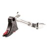 Small Frame Pro-Abzug, Schwarz/Rot