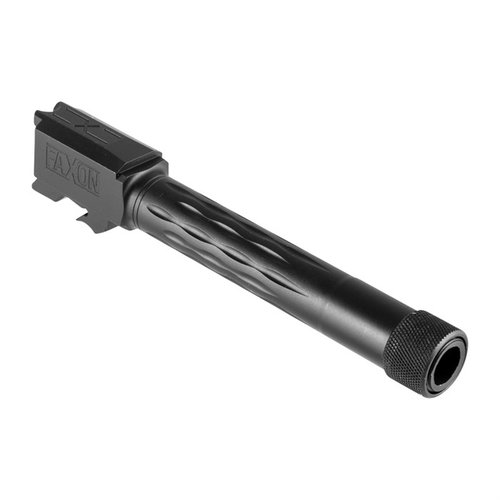 Verleihe deiner Smith & Wesson M&P 2.0 Full Size mit dem Faxon 9mm Luger Flame Fluted Barrel ein individuelles Aussehen und verbessere die Präzision.