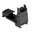 AR-15 hintere Klappkimme, Polymer, schwarz