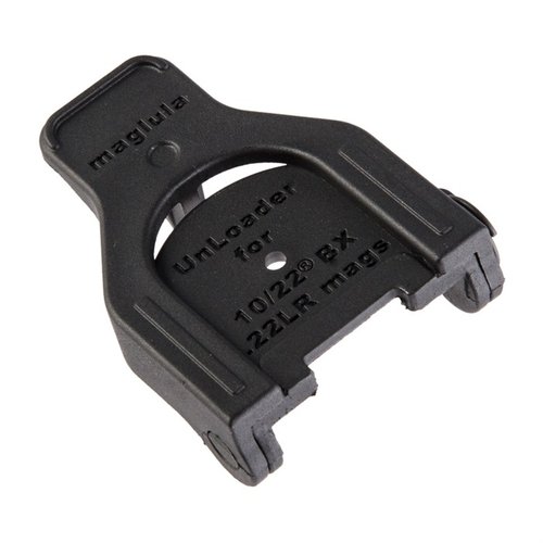 Der Maglula 10/22 Universal Magazine UnLoader ermöglicht super schnelles Entladen, beseitigt Daumenschmerzen, schont die Feed Lips und passt in jede Tasche.