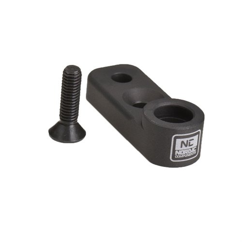 Die SHOTGUN QD MOUNT von NORDIC COMPONENTS ermöglicht die einfache Montage eines QD Sling Swivels direkt an der Barrel Clamp, ohne eine taktische Schiene.