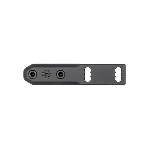 Der Arisaka Inline Scout Mount aus 7075 Aluminium bietet eine sichere Montage für Scout-Lichter, mit nur 0,2" Abstand zur Oberfläche und seitlicher Anpassung.