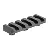 Die Arisaka Low Profile Picatinny Rail reduziert die Höhe von KeyMod-Adaptern, ist nur 0,277" hoch, bietet 5 Slots und wiegt nur 0,6 oz für eine schlanke Montage.
