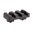 M-LOK Low-Profile 3-Slot 1,37" Schwarz
