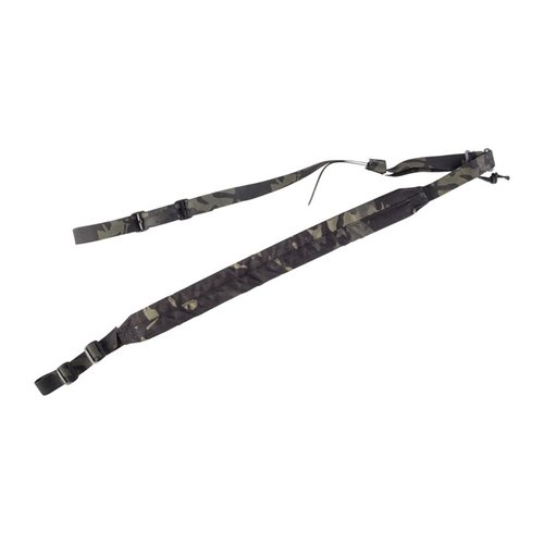 Der VTAC Hybrid Sling bietet einen gepolsterten Tragekomfort, einfache Anpassungen mit Gummizug und hohe Haltbarkeit durch strapazierfähige Materialien.