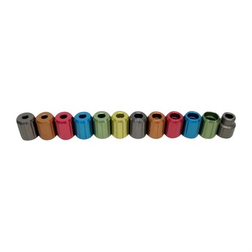 Der AREA 419 Interchangeable Funnel Head für 17 Caliber bietet eine statikfreie, präzise Passform für schnelles, sauberes Nachladen ohne Verstopfungen.