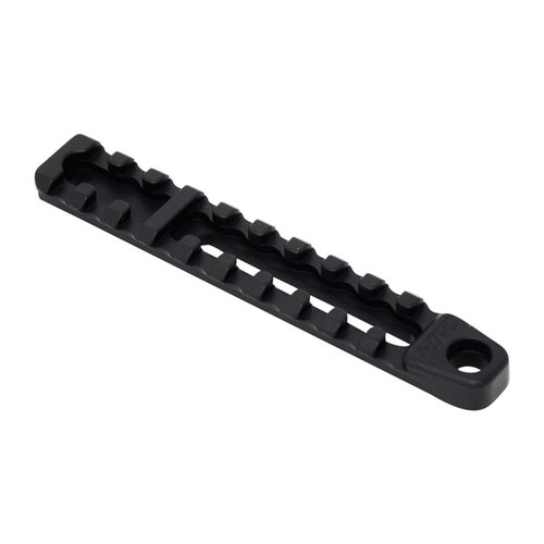 Die Universal Improved Bipod Rail von AREA 419 verbessert die Befestigung deiner Bipod an Präzisionsgewehren und kommt mit Schrauben und Tee-Nüssen für die Installation.