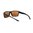 EXPLORER matt schwarzer Rahmen, Bronze-Linse mit blauem Spiegelfinish