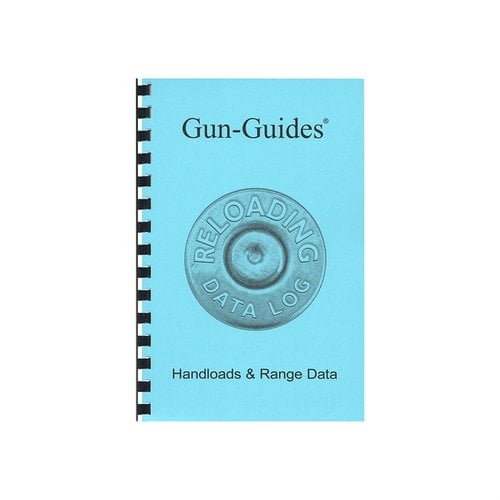 Das RELOADING DATA LOG von GUN-GUIDES hilft dir, alle wichtigen Informationen zu deinen Handloads übersichtlich zu organisieren, mit 75 Lade- und 75 Range-Datenformularen.