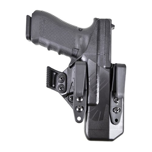 Der Eidolon Holster bietet eine passgenaue Schale für maximalen Komfort und Versteck, mit Zubehörpunkten für individuelle Anpassungen und einem 1,5" Gürtelloop.