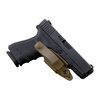 Das VanGuard 2 ist ein minimalistisches IWB-Holster, das nur den Abzugsbereich abdeckt, wodurch es kompakt ist und Sicherheit bietet ohne überflüssiges Material.