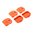 Taktische Magazinbodenplatten für GLOCK® – Orange