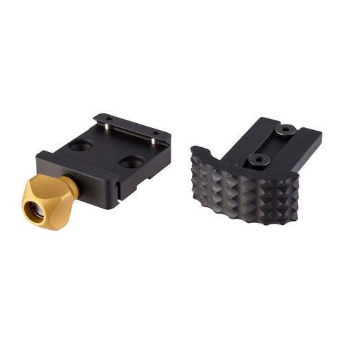 Das ARCALOCK Clamp & Barricade Stop Kit bietet eine robuste, zweistufige Klemme aus 6061-T6 Aluminium, die direkt an Atlas Bipods montiert werden kann.