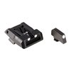 Die L.P.A. Adjustable Sights für Glock bieten eine präzise Anpassung, eine niedrige Bauhöhe für einfaches Reholstern und leuchtende Fiber-Optik für optimale Sicht.