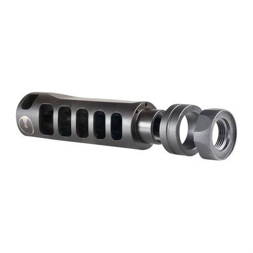 Der Ultradyne Apollo S 6.5 Creedmoor Kompensator minimiert Rückstoß und Mündungsanstieg, leitet Gase weg und verbessert deine Zielgenauigkeit. Perfekt für .264 und 6.5mm.