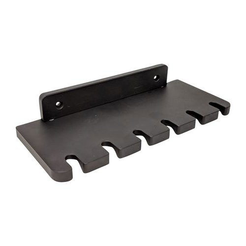 Organisiere deine Reinigungsstäbe mit dem AREA 419 Cleaning Rod Storage Rack! Aus robustem 6061-T6 Aluminium, mit Platz für 6 Stäbe und 12 Jags.