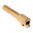9mm Luger, 1:10-Drall, ohne Gewinde, Edelstahl-Lauf, TIN PVD Gold