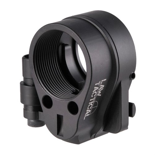 Der LAW TACTICAL Gen 3HK Folding Stock Adapter aus Stahl bietet dir eine kompakte Lagerung und vielseitige Nutzung für HK417, MR762 und mehr.