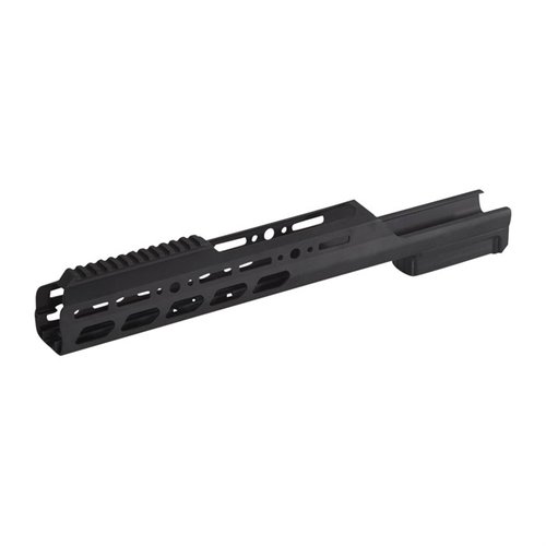 Der KRG Enclosed Forend für Whiskey-3 und X-ray bietet eine schlanke, leichte Bauweise mit vielseitigen Montagemöglichkeiten und verbessert die Balance deiner Waffe.