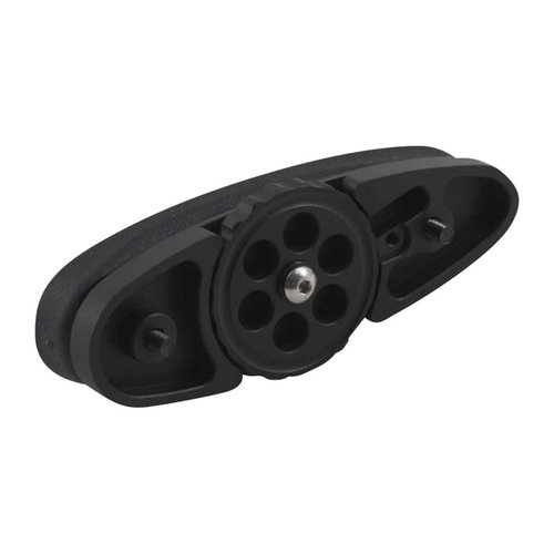 Mit dem TOOL-LESS BUTTPAD HEIGHT KIT kannst du die Höhe und den Winkel deines Buttpad ohne Werkzeug anpassen, ideal für verschiedene Schießpositionen.