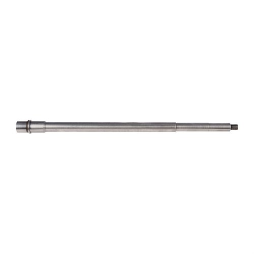 Der SPR THREADED BARREL ohne Gasport ist perfekt für individuelle Anpassungen, aus 416R Edelstahl gefertigt, 18" lang und im .223 Wylde Kaliber.