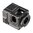 QUBE Kompensator 9MM, 1/2x28, schwarz/schwarz