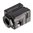QUBE Kompensator 9MM, 1/2x28, schwarz/schwarz