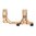 34 mm 1,93" 0 MOA modulare Montierung, TAN