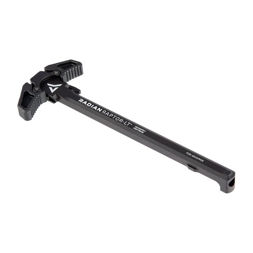 Verbessere dein AR-15 mit dem ambidextrous Raptor-LT Charging Handle und dem Talon Safety Selector, der für 45° oder 90° Wurf einstellbar ist.