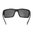 EXPLORER XL Sonnenbrille, schwarzer Rahmen mit grauen Gläsern