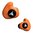 Maßgeformter Ohrstöpsel, orange