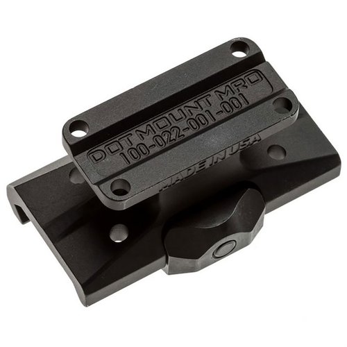 Der Reptilia DOT Mount für die Trijicon MRO ist aus robustem 7075-T6 Aluminium gefertigt, bietet einen unteren 1/3 Co-Witness und ist snag-free für jedes Terrain.