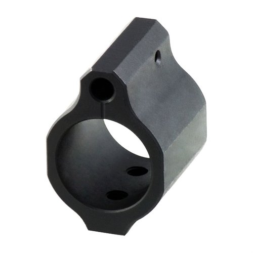 Der ODIN Works Low Profile Gas Block passt unter schlanke Handguards, sorgt für reibungslose Funktion und wiegt nur 1,95 Unzen – ideal für dein AR.