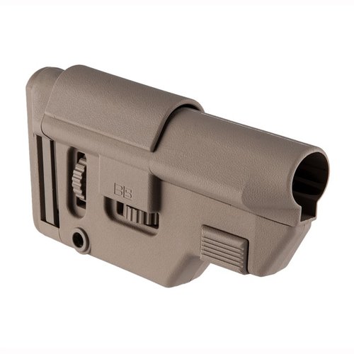 Der B5 Systems Precision Stock bietet werkzeuglose Anpassungen von Längen und Wangenhöhe, ist mit Law Tactical Folding Stock Adapter kompatibel und hat vielseitige Sling-Montageoptionen.