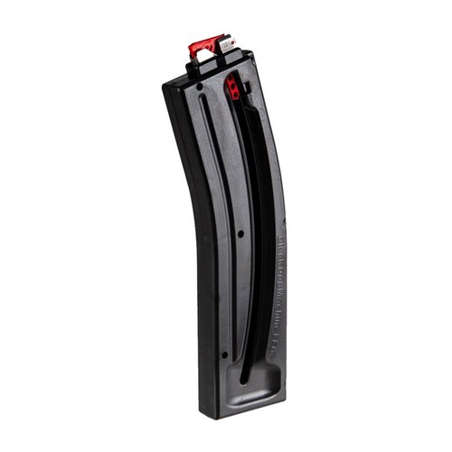 Das 32-Schuss Polycarbonat-Magazin von Black Dog Machine ist robust, langlebig und einfach zu laden – ideal für viele .22LR AR-15 Modelle.