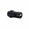Der 9MM 3-Lug Adapter Dual Chevron Muzzle Brake ermöglicht dir eine schnelle Montage von Schalldämpfern und verbessert gleichzeitig Rückstoßkontrolle und Flammensichtbarkeit.