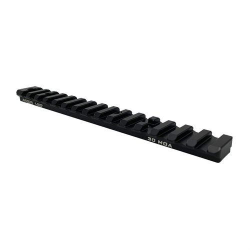 Die TIKKA T1X 1913 Improved Scope Rail von AREA 419 bietet eine verbesserte Optik, präzise Verarbeitung aus 7075 Aluminium und 15 MOA Erhöhung für optimale Schussgenauigkeit.