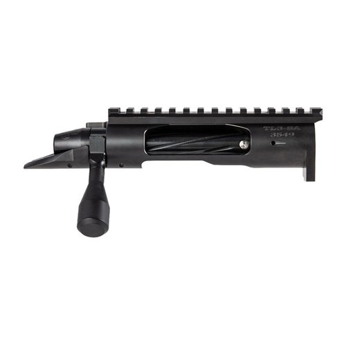 Der TL3 Short Action Receiver von Zermatt Arms bietet hochwertige Verarbeitung aus 416 Edelstahl, kontrollierte Zuführung und passt in Remington 700 Schäfte.