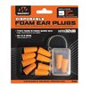 Die Walkers Foam Ear Plugs mit Nackenband sorgen für sicheren Halt und Schutz beim Schießen, mit 25 dB Geräuschreduzierung und Ersatzstöpseln für optimale Leistung.