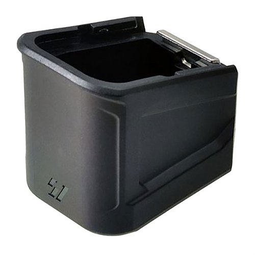Die Strike Industries Extended Magazine Plate für GLOCK G17 9MM / G22 .40CAL bietet 6 zusätzliche Schüsse, bessere Griffigkeit und eine langlebige Stahlverriegelung.