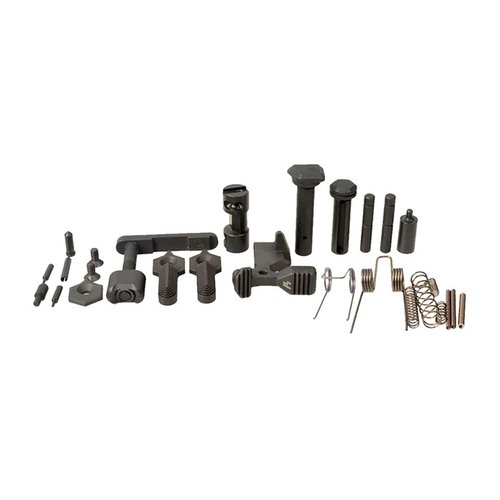 Das AR Enhanced Lower Receiver Parts Kit bietet dir eine komplette Lösung für dein AR15 mit einem präzisen Fire Control Group für einen sauberen Abzug von 4,5-5,5 lb.