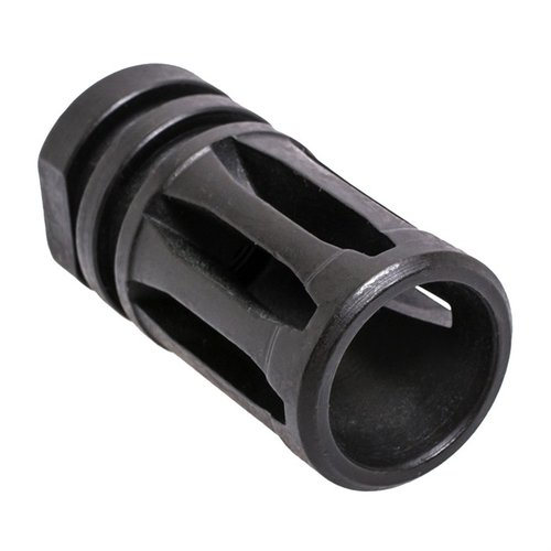 Der CMMG AR-15 A2 Compensator aus Stahl mit schwarzem Finish reduziert Rückstoß und passt perfekt auf alle 1/2-28 TPI Gewinde für dein AR-15.