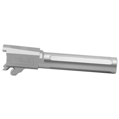 Verbessere deine SIG Sauer P365 XL mit dem X-Fluted Match-Grade Barrel aus Edelstahl für höhere Präzision und Genauigkeit, kompatibel mit allen Munitionsarten.