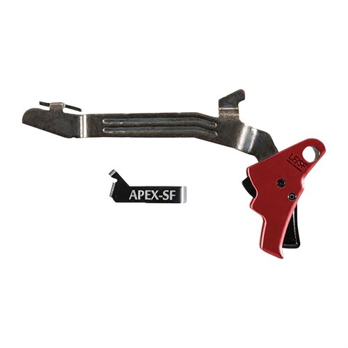 Verbessere deinen Glock Slimline mit dem Apex Action Enhancement Kit: smoother Trigger, kürzere Reset-Zeit und ein präziser Abzug bei nur 5,5 Pfund!