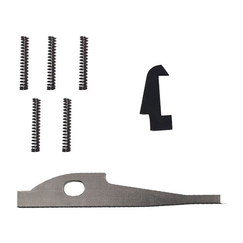 Mit dem Essential Maintenance Kit für Ruger® MK Serien hast du alles, um deine Waffe in Top-Zustand zu halten: Rebound Springs, "Eagle's Talon" Extractor und "Fire Starter" Titanium Firing Pin!