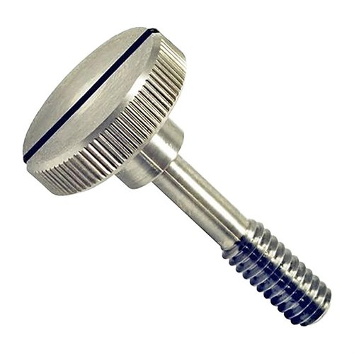 Der TWISTER Takedown Knob aus Titan für Ruger 10/22 bietet eine einfache, werkzeuglose Bedienung, verbesserten Grip und klassischen Stil für schnelle Zerlegung.