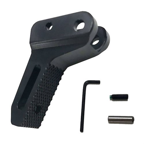 Der "Victory" Trigger für Ruger® PC Carbine™ bietet ein flaches, strukturiertes Design für besseren Grip, ist post-travel einstellbar und ermöglicht kurze, identische Abzüge.