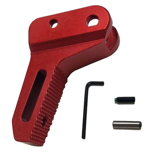 Der "Victory" Trigger für Ruger® PC Carbine™ bietet einen flachen, strukturierten Griff, ist post-travel einstellbar und sorgt für kurze, wiederholbare Abzüge.
