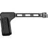 Die FS1913 FOLDING PICATINNY PISTOL BRACE bietet eine kompakte, klappbare Lösung mit schnellem Einsatz, stabiler Verriegelung und leichtem Aluminiumdesign.
